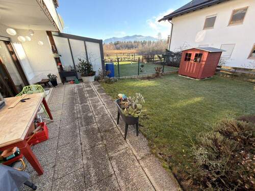 Garten - Reihenmittelhaus mit 141,00 m&sup2; in Penzberg zur Miete