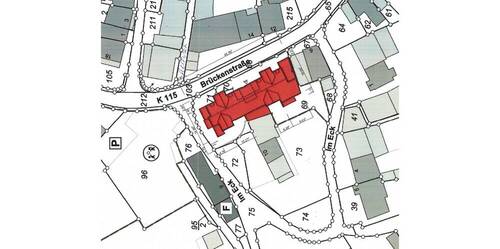 Ausschnitt Lageplan - Grundstück zum Kaufen in Palzem