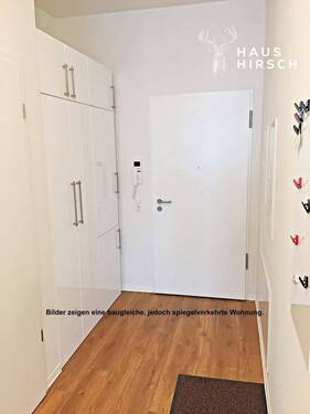 Eingangsbereich - 2 Zimmer Etagenwohnung in Böblingen