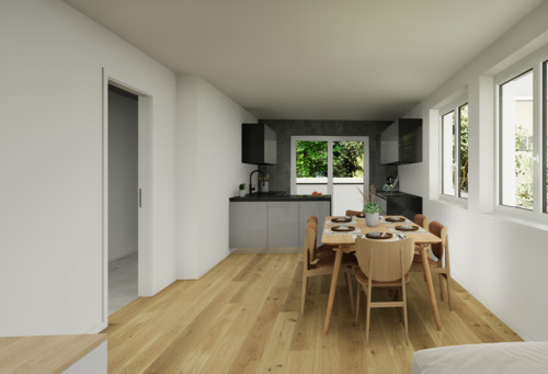 Küche - Elegante-EG Whg.1 mit attraktiven Vorteilen für Eigennutzer!