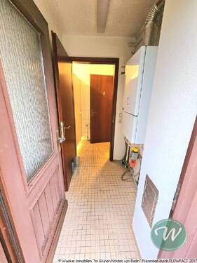 Flurblick vom hinteren Eingang aus - 