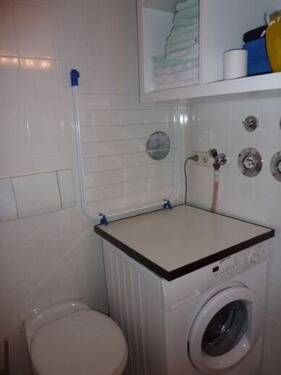 Waschmaschine im Bad - 