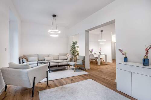 Wohn-/Essbereich - 3 Zimmer Etagenwohnung in Hamburg
