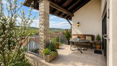 Terrasse visualisiert - 