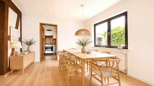 Esszimmer visualisiert - 