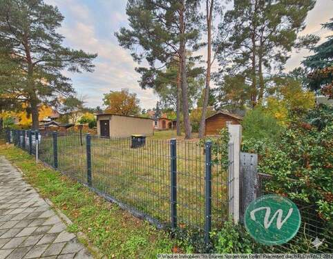 Außenansicht Straßenfront - Grundstück zum Kaufen in Oranienburg