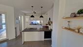 Küche, Tresen, Kamin-Option - 