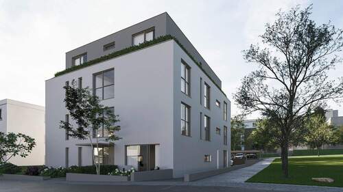 Visualisierung Außenansicht - 3 Zimmer Etagenwohnung zum Kaufen in Bad Vilbel