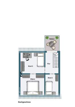 Dachgeschoss - 