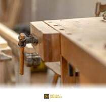 Einziehen und loslegen: Nahezu komplett ausgestattete Werkhalle für SchreinereiHolzbau mit Freifläche - Bodelshausen