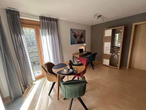 Der Ess- und Arbeitsbereich - 2 Zimmer Etagenwohnung in Bad Rappenau