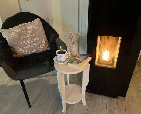 03. Neuer Pelletofen (Rika) - 8 Zimmer Einfamilienhaus in Brilon-Madfeld