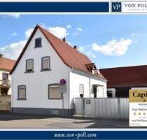 Sanierungsbedürftiges Ein- bis Zweifamilienhaus mit Nebengebäude und Scheune - Lingenfeld