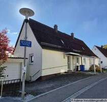 Einfamilien-Doppelhaushälfte mit sonnigem Garten in ruhiger, naturnaher Lage - Oberkochen