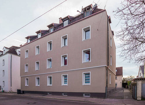 Außenansicht - CHARMANTE UND GUT VERMIETETE 3-ZI.-WOHNUNG IN AUGSBURG-OBERHAUSEN