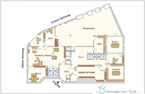 Plauen, Klostermarkttreff, Gew 09 + 10 + 11 - Klostermarkttreff, Gew. 09 + 10 + 11 - TH 2, Ebene 3
