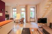 Wohnzimmer - Charmante, bezugsfreie Maisonette mit Südterrasse und Balkon auf der Roten Insel