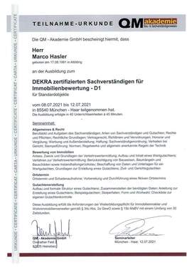Teilnahme-Urkunde QM akademie DEKRA D1.jpg - 