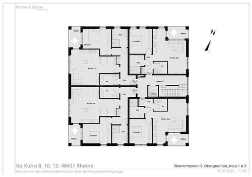 Übersichtsplan 2.OG_H1+2 - 