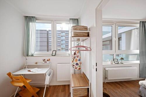 Blick vom Kinderzimmer - Etagenwohnung mit 50,00 m&sup2; in Kellenhusen zum Kaufen