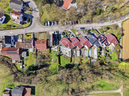Luftansicht - 8 Zimmer Reihenendhaus in Waiblingen / Bittenfeld
