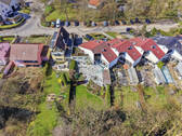 Luftansicht - Reihenendhaus mit 185,80 m&sup2; in Waiblingen / Bittenfeld zum Kaufen
