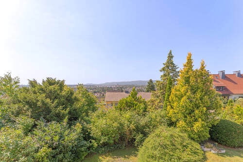 Blick vom Balkon OG - 5 Zimmer Einfamilienhaus in Kassel