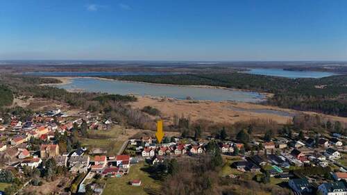 Drohnenaufnahme - 5 Zimmer Doppelhaushälfte zum Kaufen in Sandersdorf-Brehna