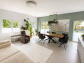 Wohn/Essbereich - 6 Zimmer Doppelhaushälfte in Hamburg