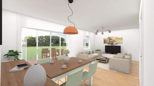 06 Wohnküche (3-D) - 