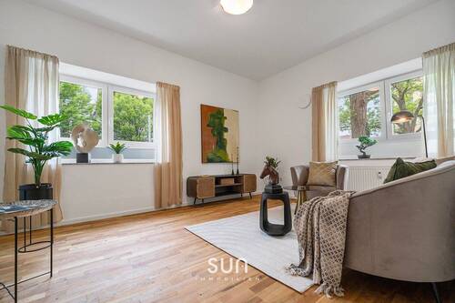 WOHNZIMMER - 4 Zimmer Etagenwohnung zum Kaufen in Ulm