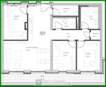 Grundriss Wohnung Nr. 25 - 