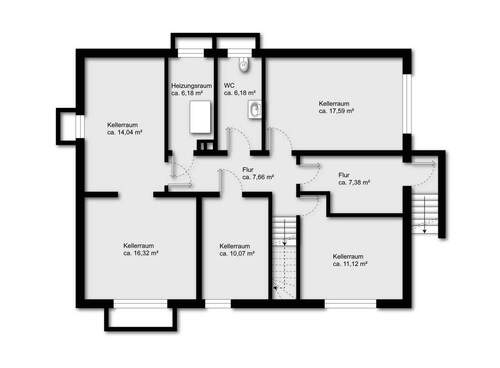 Kellergeschoss - 