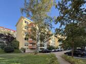 Hausrückansicht - 3,5 Zi. Wohnung am Preußenpark im wohnbegehrten Berlin - Wilmersdorf