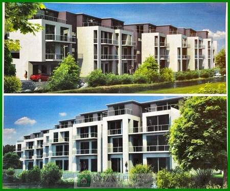 Außenansicht - Moderne 3-ZKB- Wohnung direkt an der Lieser, zentrale Lage mitten in der Stadt und dennoch eine ruhige, idyllische At...