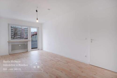 Schlafzimmer mit Balkon - 