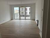 Wohnbereich mit EBK - 2 Zimmer Etagenwohnung zur Miete in Bamberg
