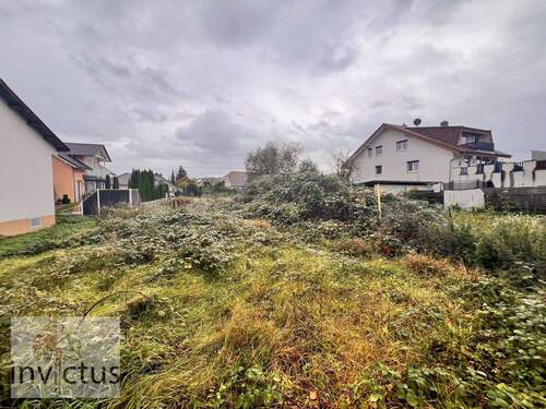 Bild vom Grundstück, inkl. Bewuchs - Grundstück in Eschelbronn