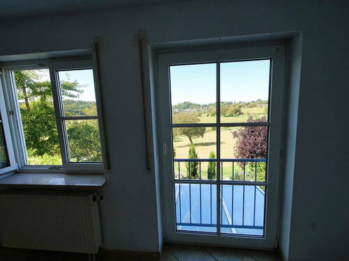 Blick aus Schlafzimmer 1 - 