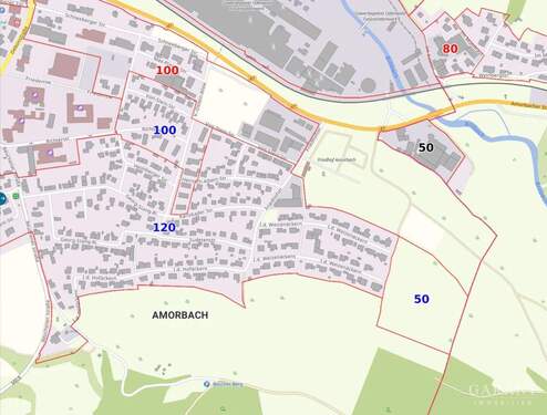 Bodenrichtwerte - Grundstück in Amorbach zum Kaufen