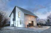 Ansicht Eingang/Garten Winter - 