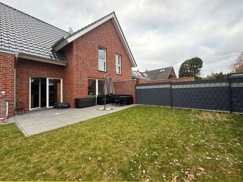 Garten - 4 Zimmer Doppelhaushälfte in Emsbüren