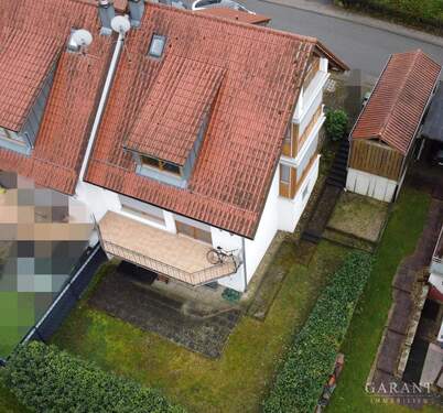 Draufsicht - 5 Zimmer Doppelhaushälfte zum Kaufen in Neckargemünd