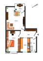 Grundriss 2Zi, inkl. Küche&Bad - 