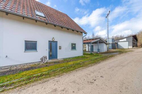 Haus Vilseck Ansicht - Doppelhaushälfte mit 124,90 m&sup2; in Vilseck zum Kaufen