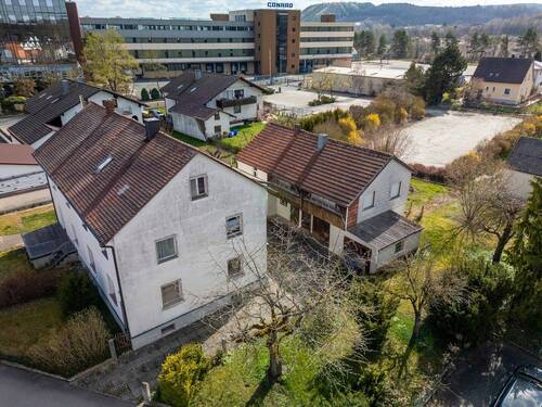 Haus Hirschau Luftbild - Doppelhaushälfte mit 103,00 m&sup2; in Hirschau zum Kaufen