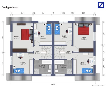 Dachgeschoss - 