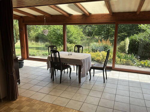 Blick Wintergarten - 