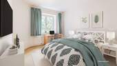 Schlafzimmer Beispielmöblierung - 