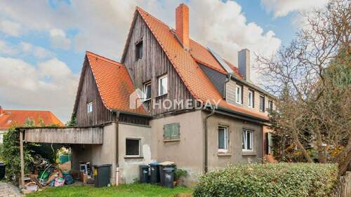 Außenansicht 1 - 6 Zimmer Doppelhaushälfte in Böhlen